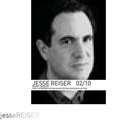 lecture:  jesse REISER