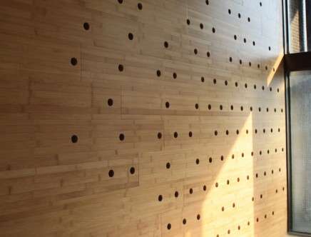 Photograph of peg wall