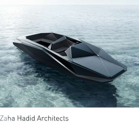 Z BOAT. Courtesy of Zaha Hadid Architects/Kenny Schachter-ROVE