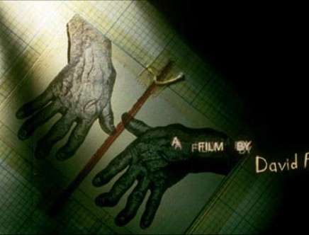 Main title for Seven (dir. David FIncher).