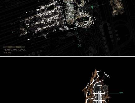 Asemic Forest, drawings