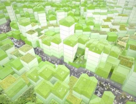 Edible Infrastructure, street view aerial.
