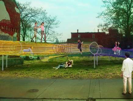 Rainbow Ropes, render