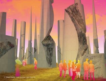 Matthew SCHNEIDER, Distant Cousins. Render.