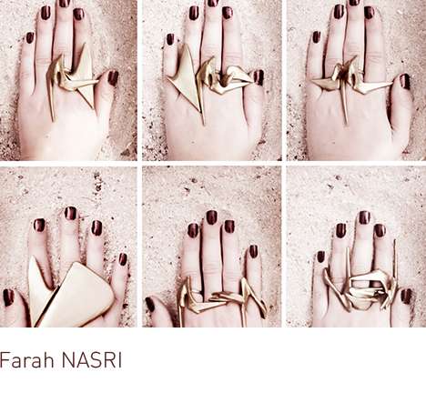 Once Upon a Greek Goddess / HOOKED rings