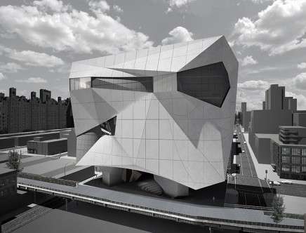 Morgan GARRARD & Jordan SQUIRES, "Highline Theater." Render.