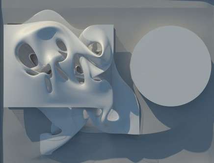 Graham BILLINGS, "Normative Fluidity." Render, top.