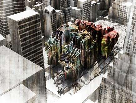 Jason ORBE-SMITH, "Contemporary Vernacular." Render, aerial.