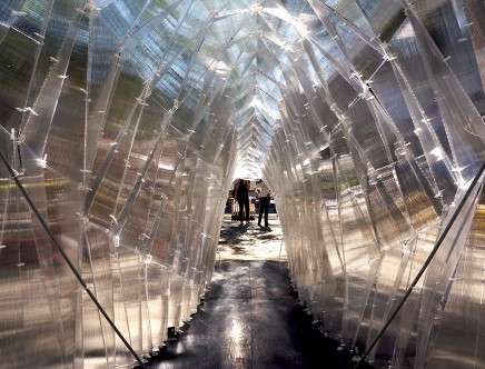 "Glass Pavilion Prototype."