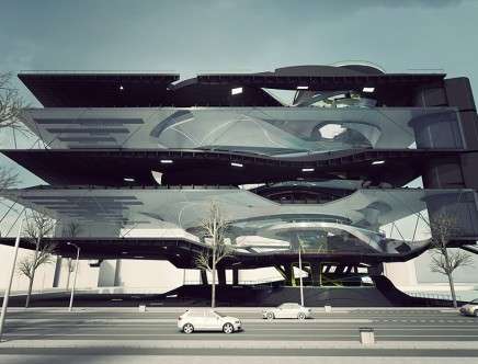 Yaohua WANG, "Amsterdam Workplace VI." Street view from south.