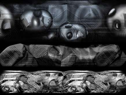 Austin SAMSON & Danny KARAS, "The New Painterly." Unfolded interior; unfolded skins.