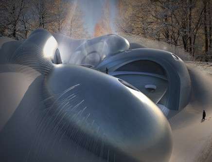 Jensen LIU & Sally HSU, "Aurora Borealis Arctic Observatory: The Wings of the Dawn Goddess."
