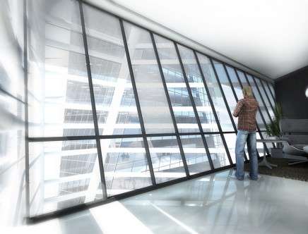 Brian RICHTER, "LIVE. LEARN. WORK: University as social and cultural catalyst." Interior rendering.