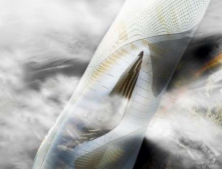Daniel CAVEN, "Relief Tower."