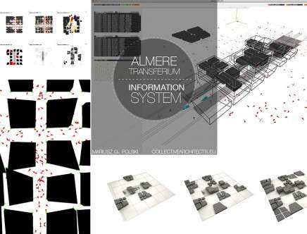 Mariusz G. POLSKI, "Almere Pampus Transferium: Metastable Architecture." Information system.