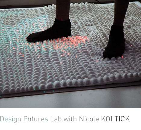 Tashia Tucker, Interactive Floor inspired by Synthetic Biology.