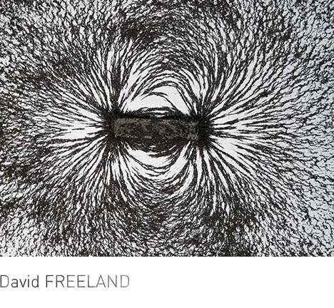 David FREELAND, Fielded Drawing. Magnetic field. Photo courtesy the author.