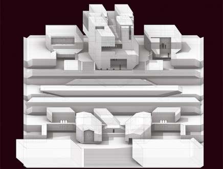 Duygun INAL, "Perfect Strangers." Axonometric.