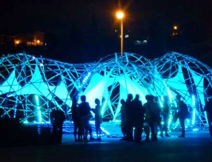 University of St. Joseph (Macau) with Kristof CROLLA & Dannes KOK, "Pulse Pavilion."