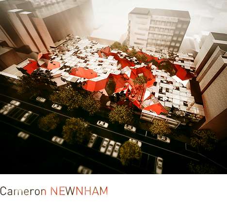 Cameron NEWNHAM, Terrai[n]: The Speculative Campus. Bird's-eye view.