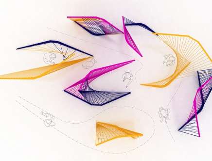 Instant Installation. NY Design Week, installation plan.