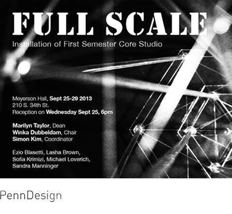 PennDesign, FULL SCALE.