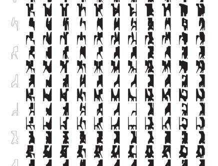 Scott CLAASSEN, "Totally Useless Totems." Breeding matrix.