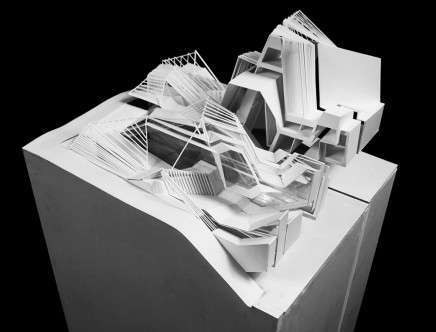 Jie YANG, study model. Fourth-year Undergraduate studio, SCI-Arc. Dwayne Oyler, instructor.
