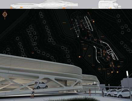 Circuit Architecture, "Santa Monica Car Showroom."