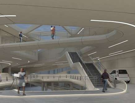 Circuit Architecture, "Santa Monica Car Showroom."