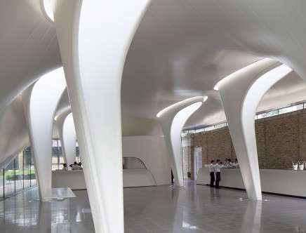 Zaha Hadid Architects, "Serpentine Sackler Gallery." Photo: Luke HAYES.