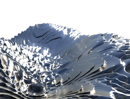 Yueming ZHOU & Yunyun HUANG, "Multi-directional Sourcefields." Metal rendering.
