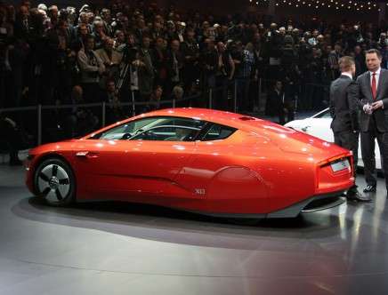 Volkswagen XL1. Image © 2013 Steven J. EWING / AOL.