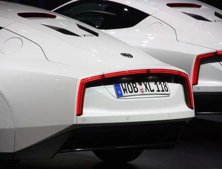 Volkswagen XL1, taillight detail. Image © 2013 Steven J. EWING / AOL.