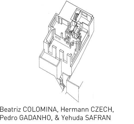 Adolf LOOS, Villa Müller. Axonometric.