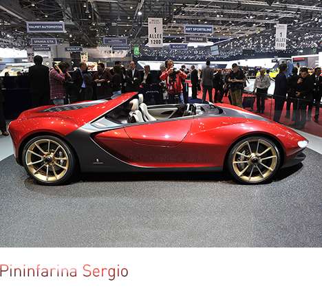 Pininfarina Sergio. Image © 2013 Drew PHILLIPS / AOL.