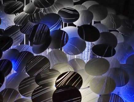AA DLAB Visiting School, "Light Forest." Detail.