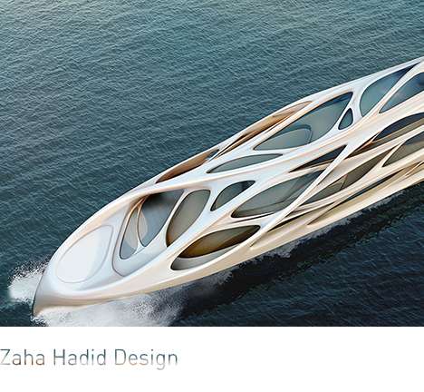 Zaha Hadid Design, "Superyacht for Blohm+Voss."