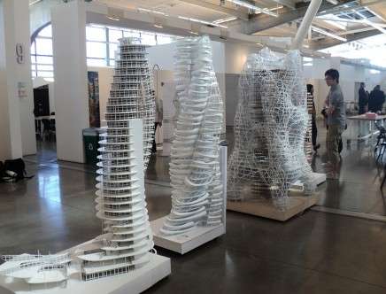 Overall projects view, “Non-Stop Architecture.” Photo: Thom FAULDERS.