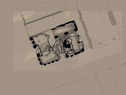 Stephen ANNETT & Grant TREWELLA, "Temple Of Atrophy." Plan.