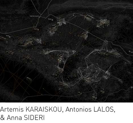 KARAISKOU, LALOS, & SIDERI, "Energy Accreted Ecologies." Final rendering.