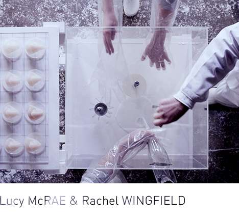 Lucy McRAE & Rachel WINGFIELD, "Biological Bakery." Skin-mixing machine.