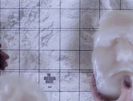 Lucy McRAE & Rachel WINGFIELD, "Biological Bakery." Cloned Face.
