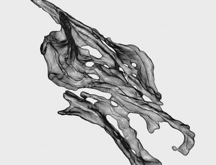 Sina OZBUDUN, "Heatscape." Drawing.