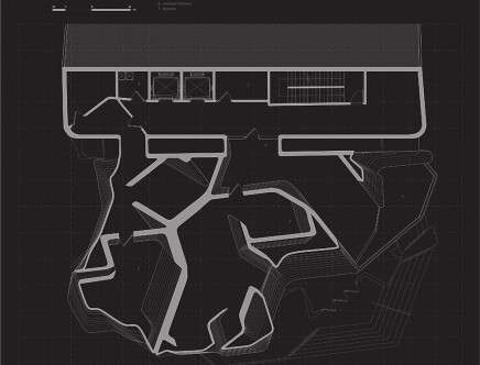 Nicholas AUGER, "XTAL-92." Plan.