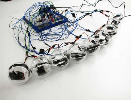 rub-a-dub, "Space Oddity." Prototype robotic connection.