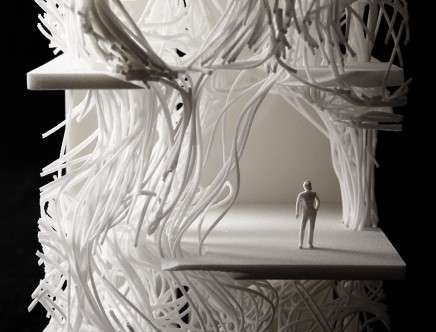 Julia GOTTSTEIN, "The Volumetric Column." Model.