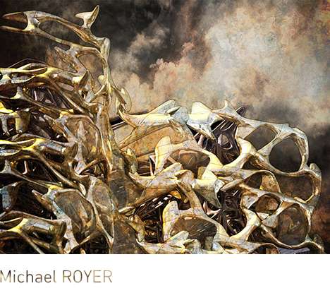Michael ROYER, "Colonizing Rococo." Facade, detail.