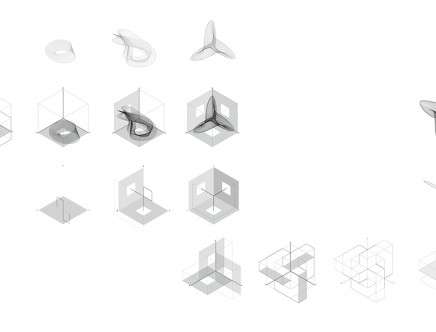 Pablo LORENZO-EIROA (Eiroa Architects), "House II version B." Cartopological space.