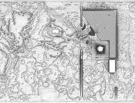 Clark THENHAUS / Endemic, "Belvedere & Berms." Site plan.